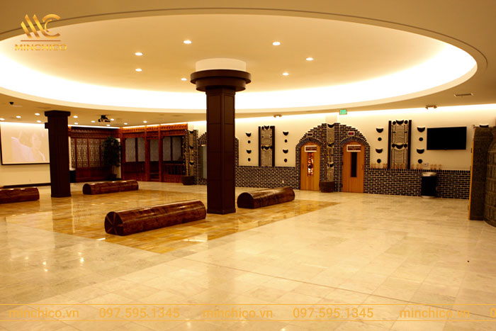 Dịch vụ thi công phòng xông hơi Hàn Quốc theo yêu cầu Dịch vụ thi công phòng xông hơi Hàn Quốc theo yêu cầu