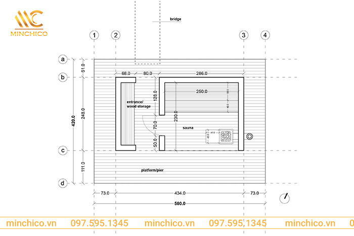 Thiết kế phòng xông hơi khô gia đình Thiết kế phòng xông hơi khô gia đình