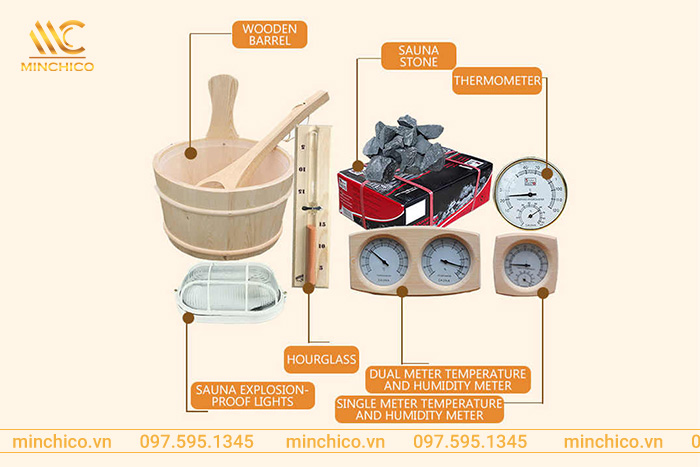 Thiết bị phòng xông hơi khô gia đình Thiết bị phòng xông hơi khô gia đình