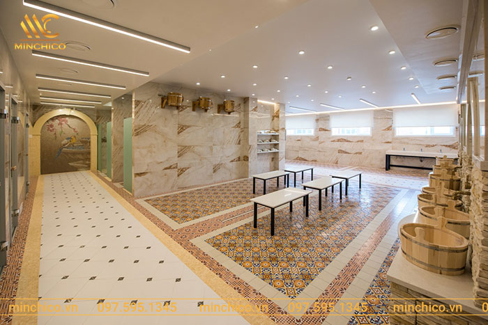 báo giá phòng xông hơi spa