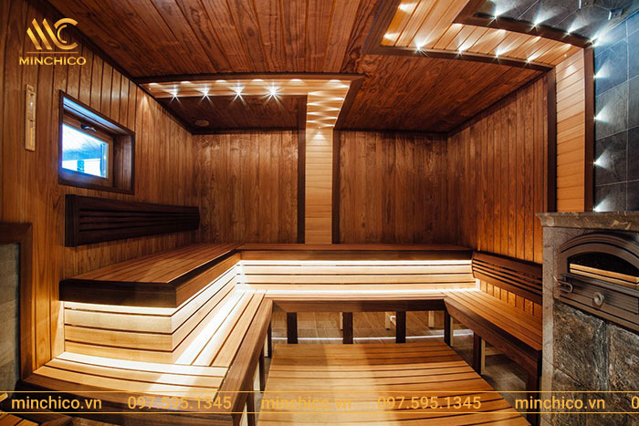 Quy trình thiết kế thi công lắp đặt phòng xông hơi spa tại Minchico