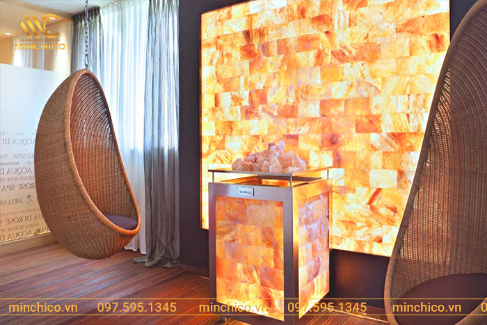 Đá muối Himalaya trong thiết kế trang trí Đá muối Himalaya trong thiết kế trang trí