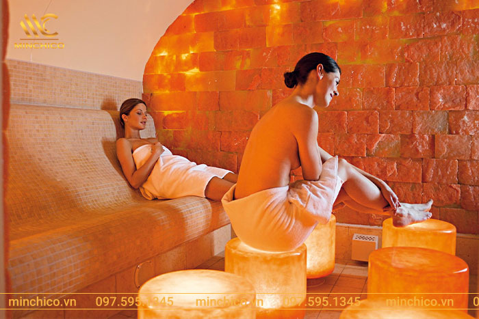 Đá muối Himalaya giúp ngủ ngon, sâu giấc Đá muối Himalaya giúp ngủ ngon, sâu giấc