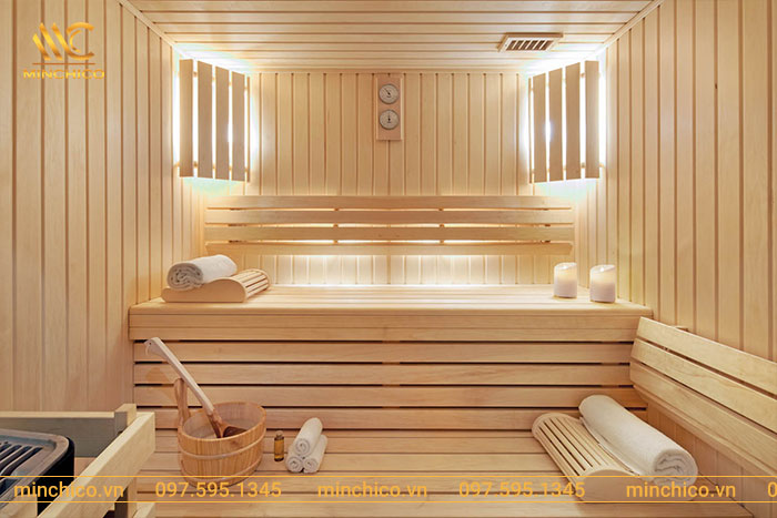 phòng tắm sauna