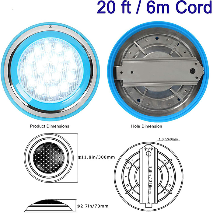 Cách lắp đèn LED bể bơi Cách lắp đèn LED bể bơi