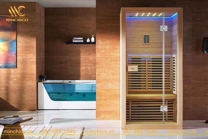 thi công phòng xông hơi trọn gói