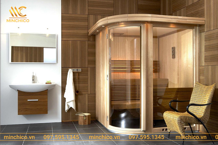 báo giá thi công phòng xông hơi
