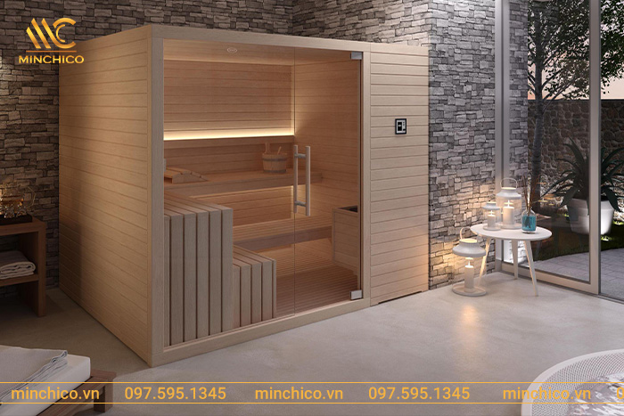 báo giá thi công phòng xông hơi