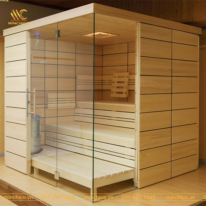 thiết kế thi công phòng xông hơi hà nội