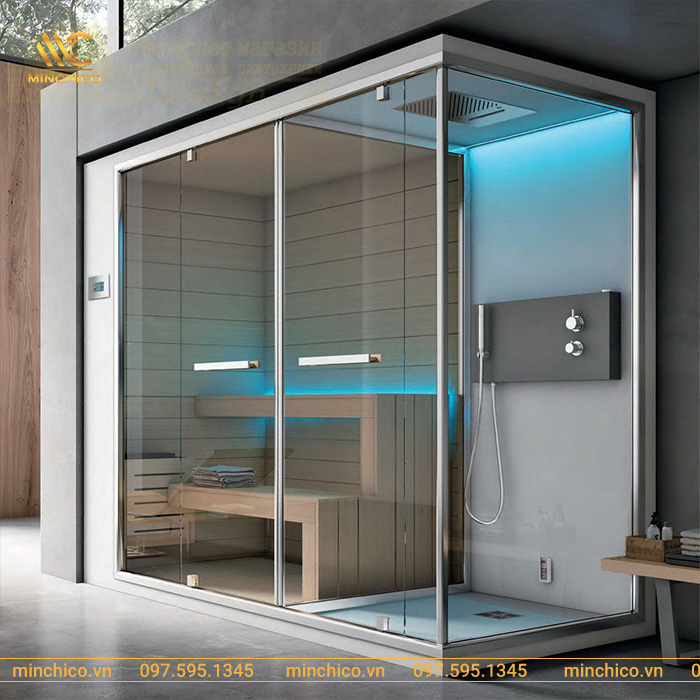 thi công phòng xông hơi gia đình