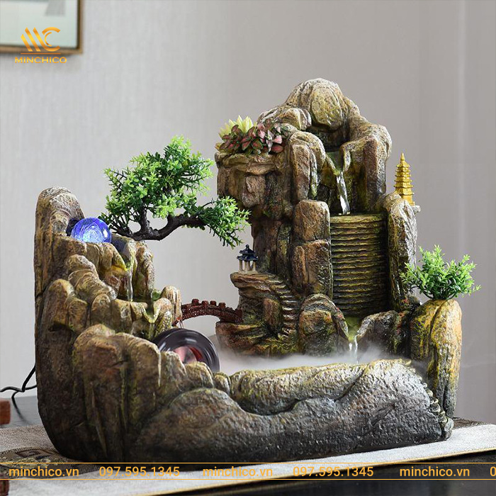 Hướng dẫn thiết kế đài phun nước phong thủy mini trong nhà Hướng dẫn thiết kế đài phun nước phong thủy mini trong nhà