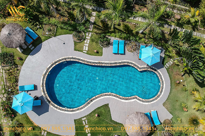 Mẫu bể bơi kinh doanh homestay nghỉ dưỡng Mẫu bể bơi kinh doanh homestay nghỉ dưỡng
