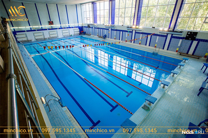 Mẫu hồ bơi kinh doanh phù hợp thiết kế trong nhà thi đấu, nhà văn hóa quận huyện Mẫu hồ bơi kinh doanh phù hợp thiết kế trong nhà thi đấu, nhà văn hóa quận huyện