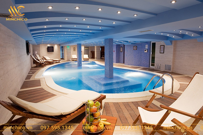 Mẫu bể bơi bầu dục mang lại nhiều hứng khởi cho người sử dụng Mẫu bể bơi bầu dục mang lại nhiều hứng khởi cho người sử dụng