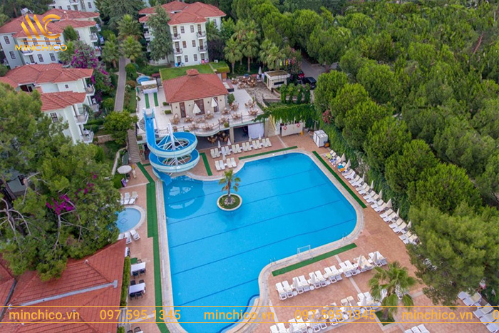 Mẫu hồ bơi kinh doanh Mẫu hồ bơi kinh doanh