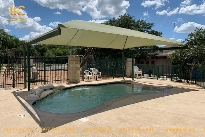 Cantilevers che hồ bơi: